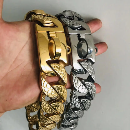 Stainless Steel P Chain Dog Leash