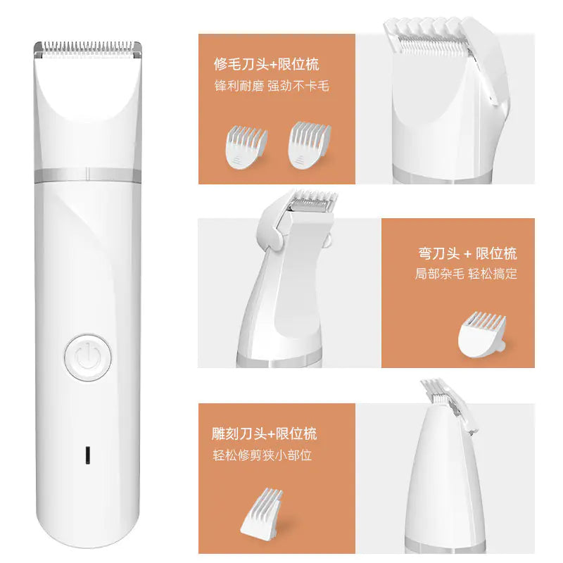 Professional Pet Clippers for Dogs and Cats - Quiet Grooming