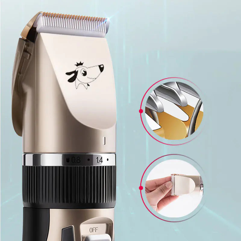 Electric Pet Grooming Clippers for Dogs and Cats